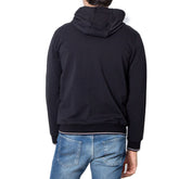 Black Cotton Hoodie